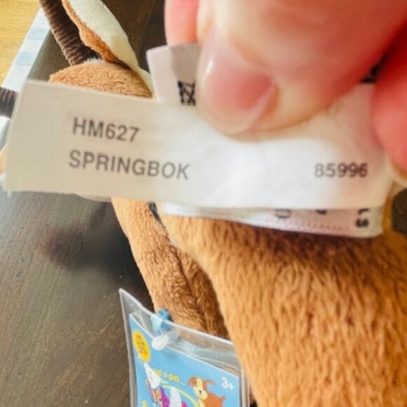 Webkinz Ganz Springbok HM627 With Sealed Unused Code NEW NWT - Picture 6 of 6